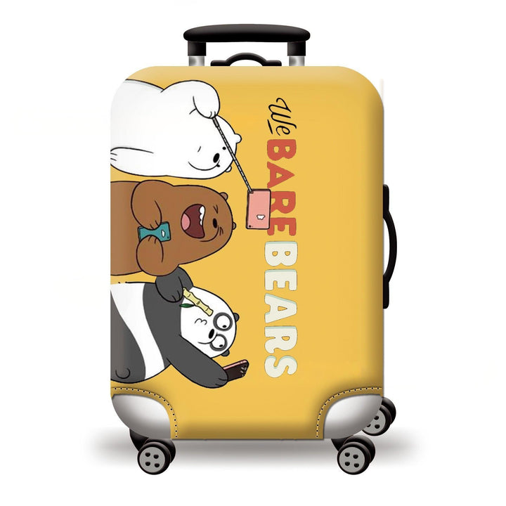 Women Hard Shell Suitcase with Cute Animal Design Bowlift