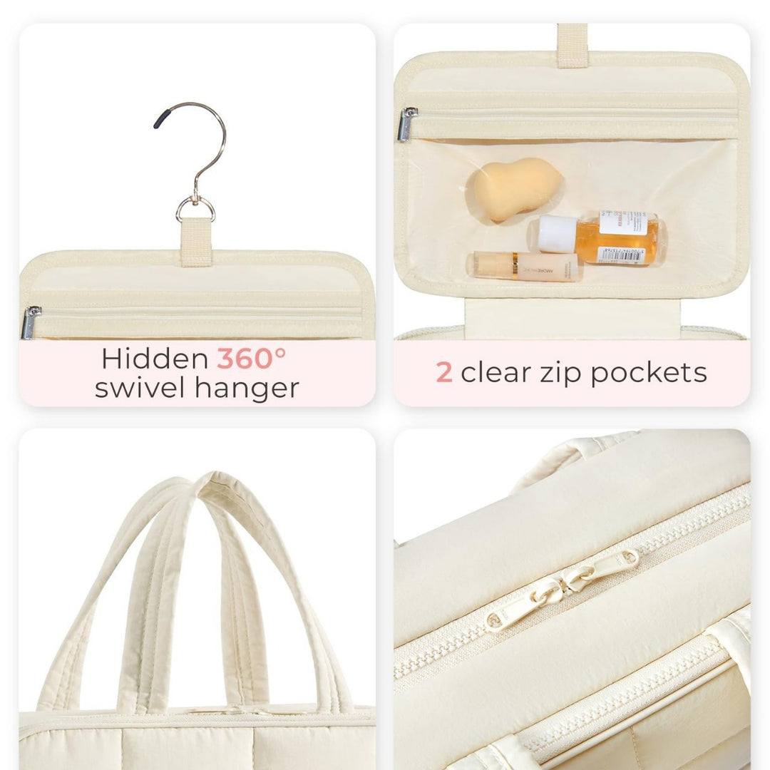 Elegant Cosmetic Organizer Bag Bowlift