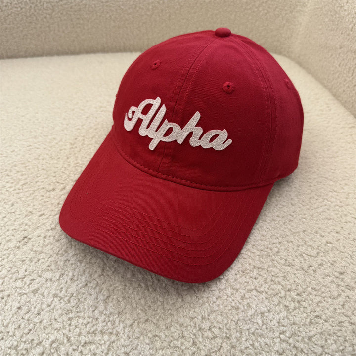 Men's Embroidered Cap Bowlift
