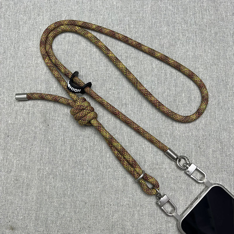 Adjustable Phone Lanyard Strap with Metal Clips Bowlift