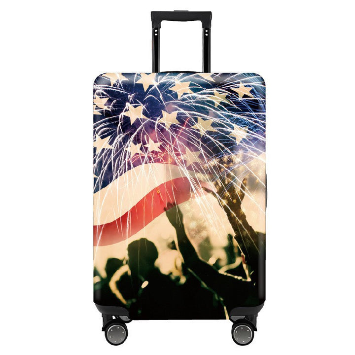 Women's Hard Shell Travel Suitcase with Eye-Catching Phrase Design Bowlift