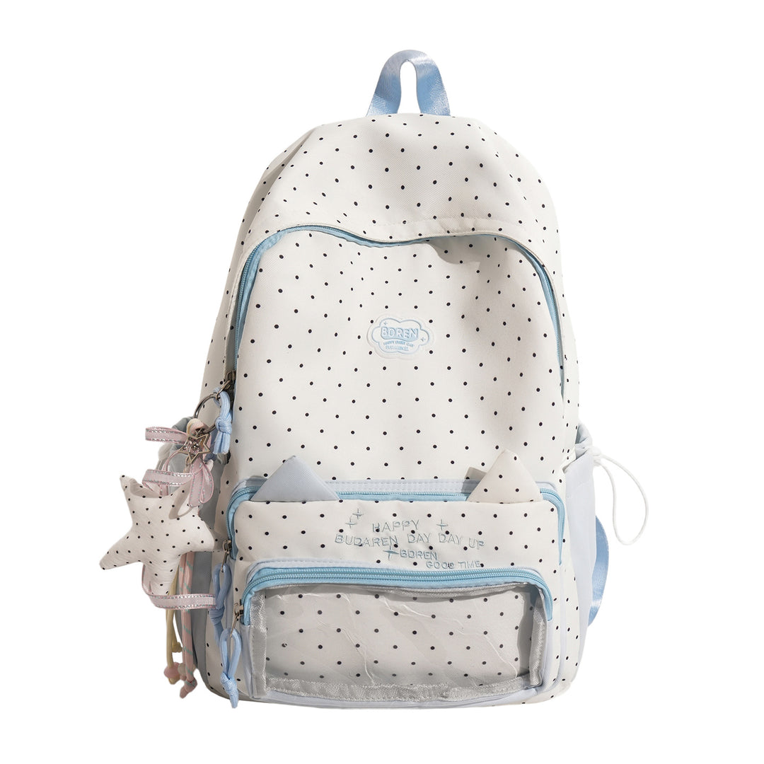 Cute Polka Dot Design Backpack Bowlift