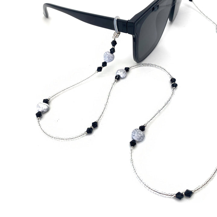 Beaded Eyewear Retainer Chain Bowlift