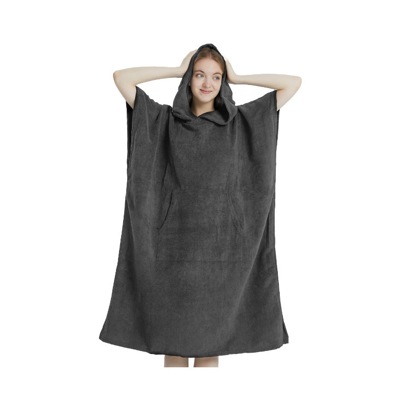 Bath Towel Poncho Bowlift