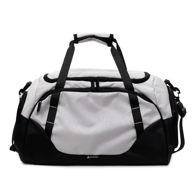 Sporty Weekend Duffel Bag with Multifunctional Compartments Bowlift