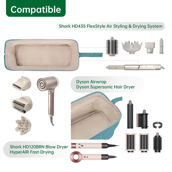 Cosmetic Organizer Bag with Elegant Structure and Practical Compartments Bowlift