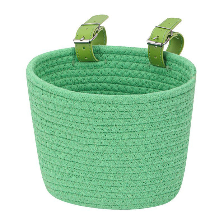 Decorative Woven Storage Tote Bowlift