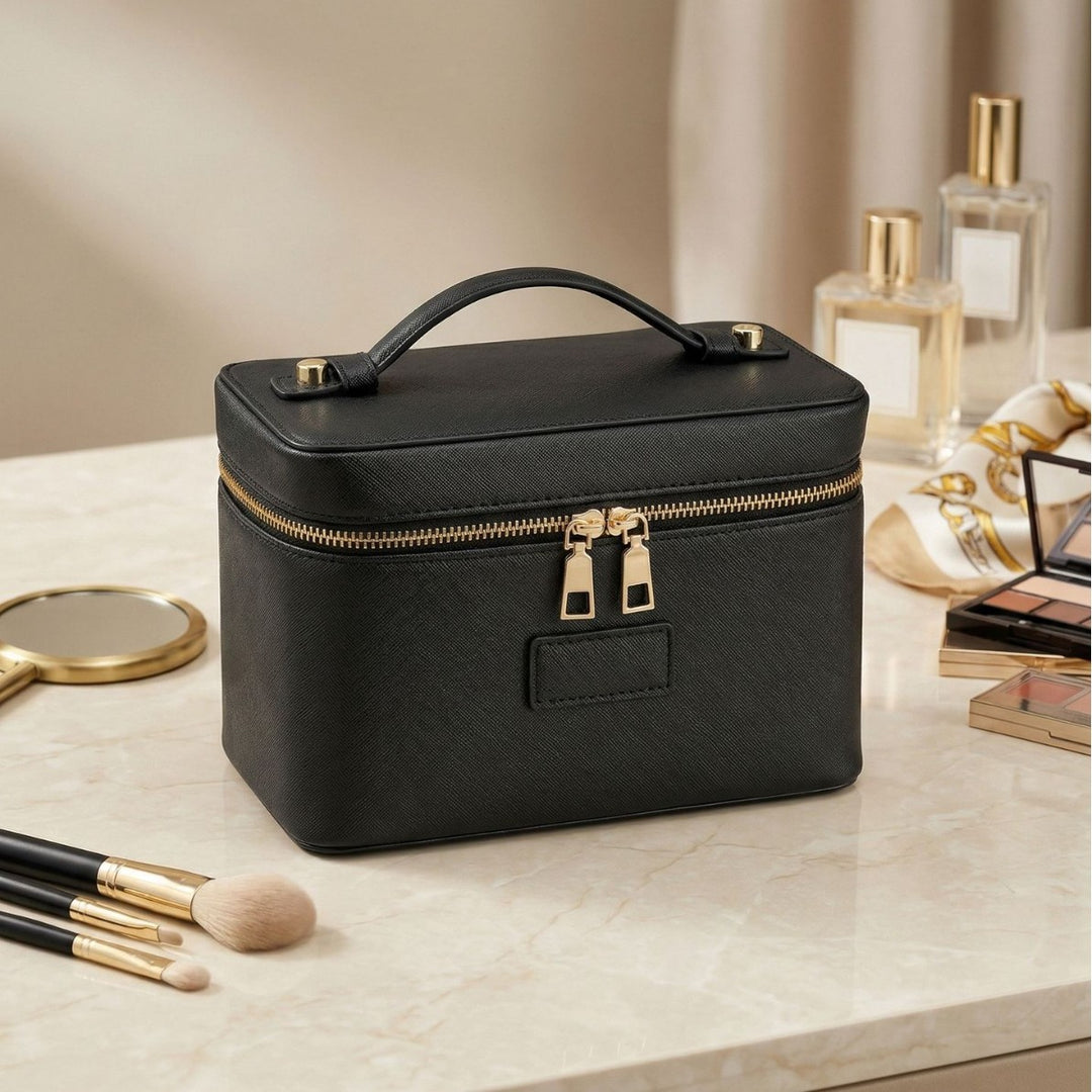 Cosmetic storage bag with elegant design Bowlift