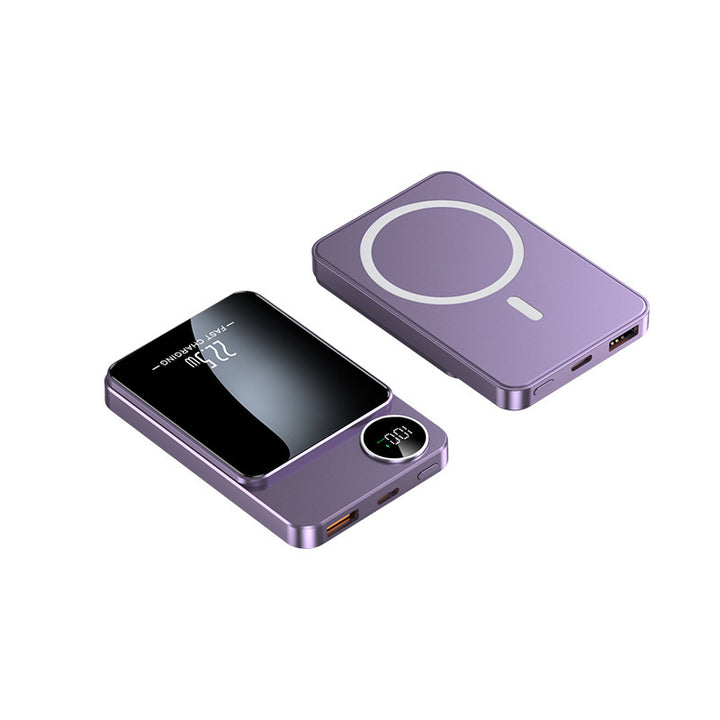 Magnetic Holder Power Bank with Digital Display Bowlift