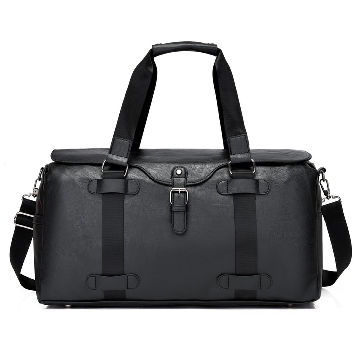 Premium Leather Travel Duffel Bowlift