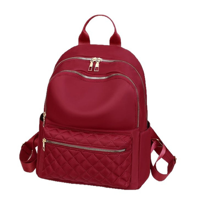 Quilted Multi-Compartment Backpack Bowlift