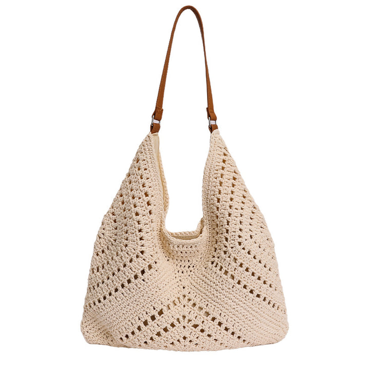 Handmade chunky knit bag Bowlift