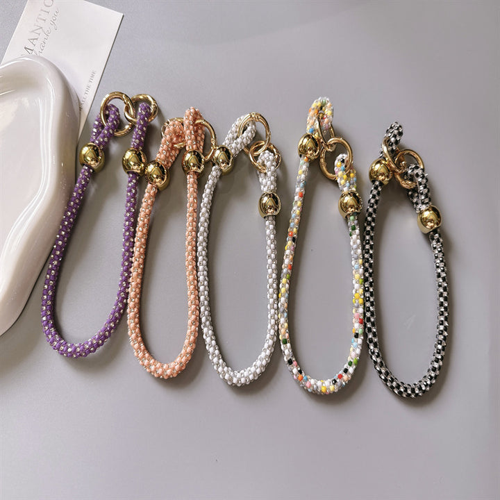 Chic Beaded Eyewear Chain Bowlift