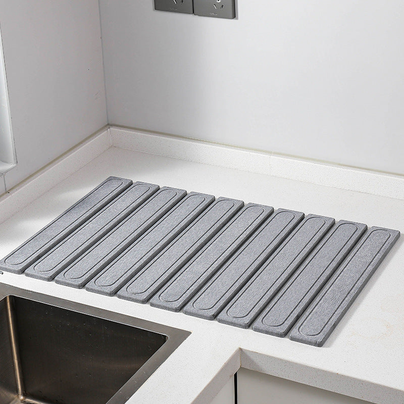 High-Absorbency Kitchen Drying Mat Bowlift