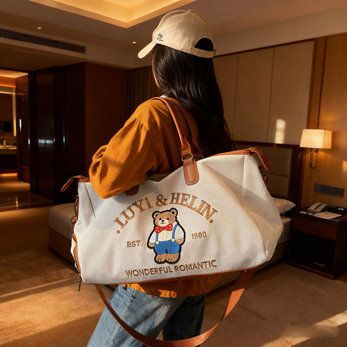 Casual Canvas Duffel Bag Bowlift