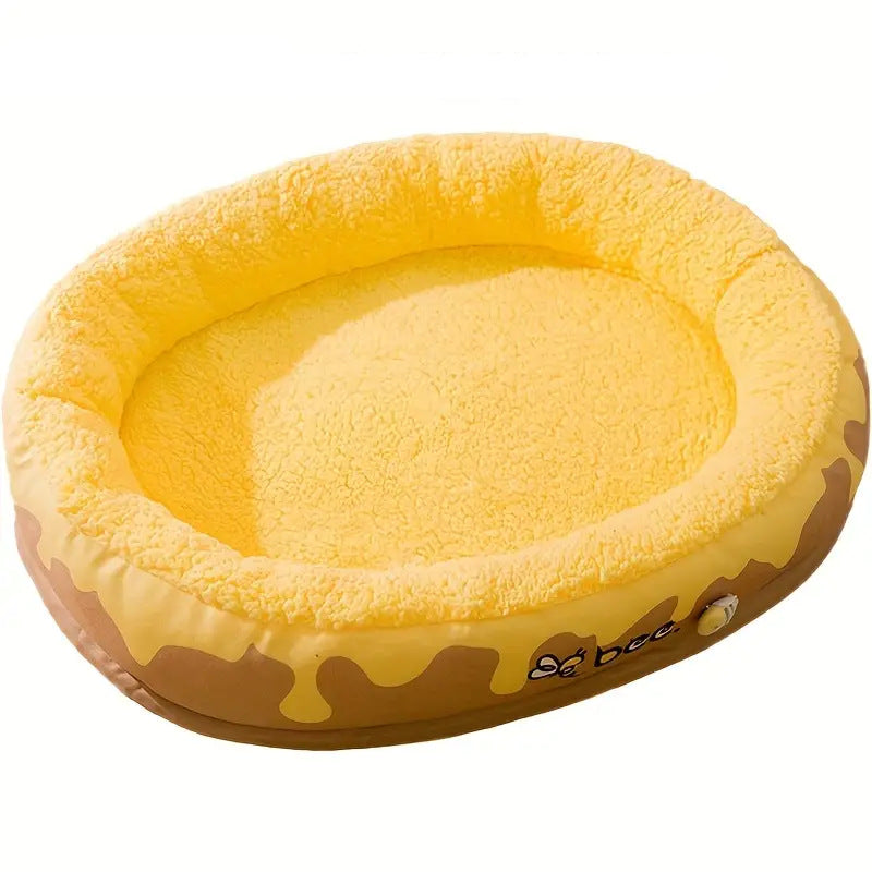 Cozy Fleece  Nest  Dog Bed