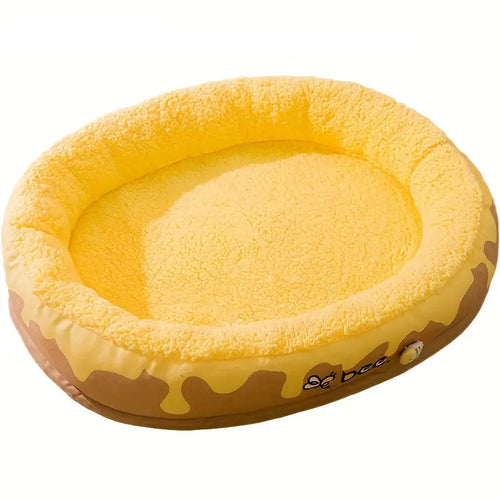 Cozy Fleece  Nest  Dog Bed
