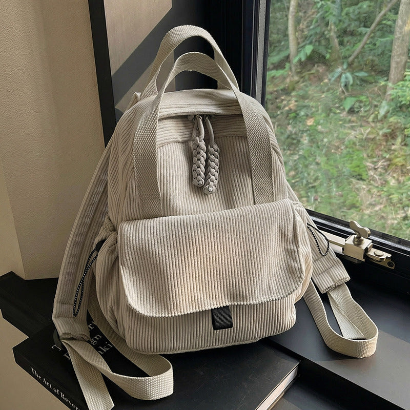 Corduroy Utility Backpack Bowlift