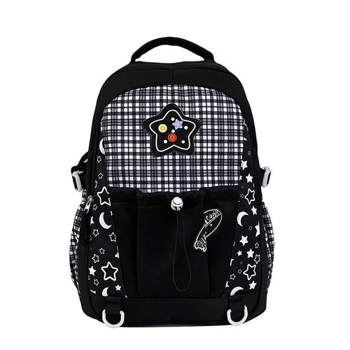 Starry Graphic School Backpack Bowlift
