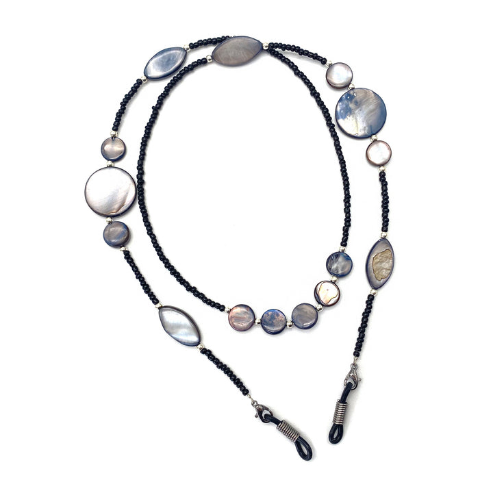Artisan Shell Beaded Eyewear Chain Bowlift