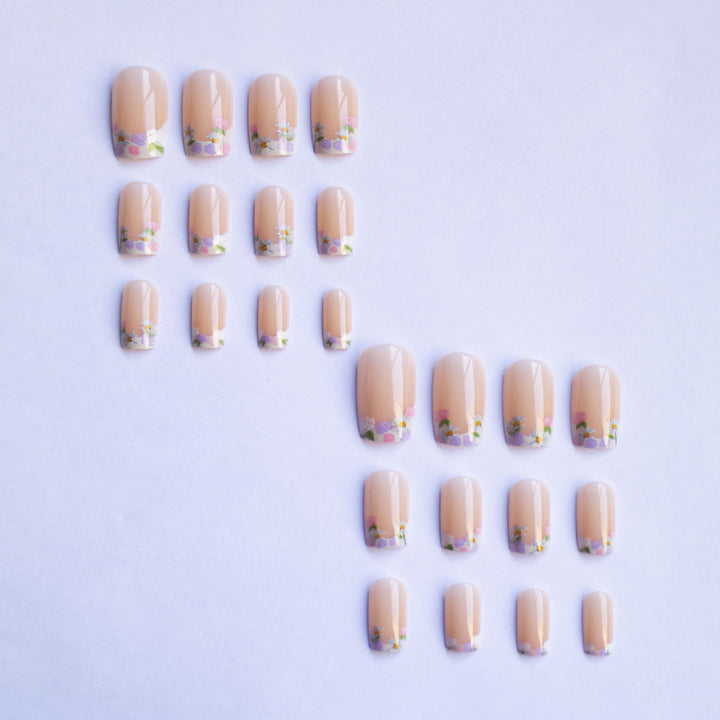 Artistic Floral Nail Art Design Kit