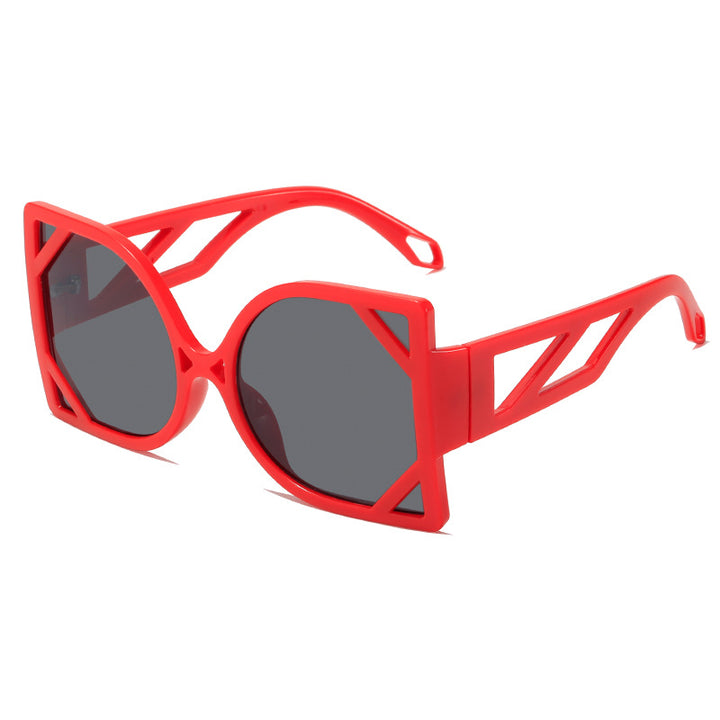 Ladies geometric sunglasses with exclusive design and UV protection Bowlift