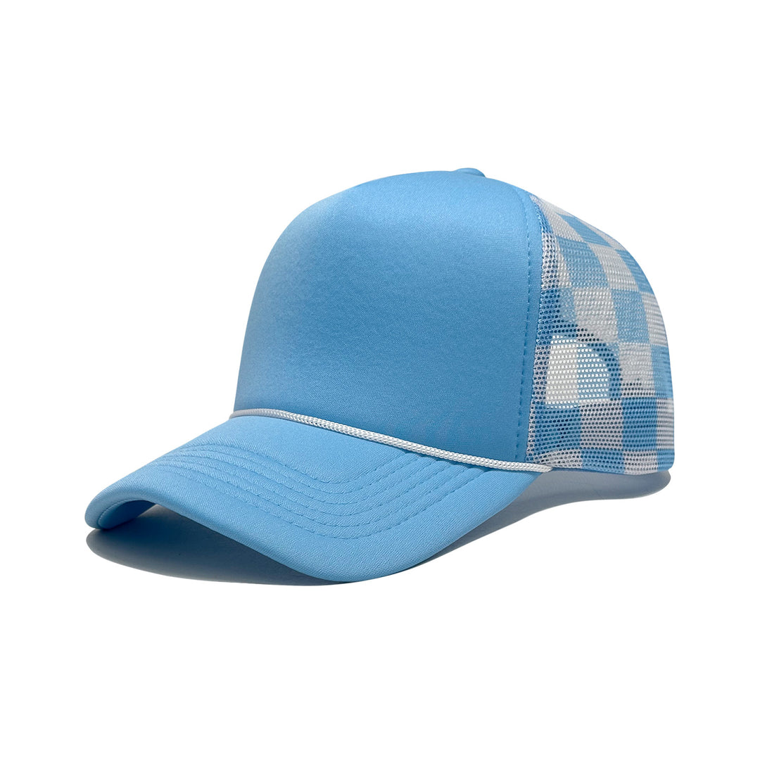 Women's Sporty Trucker Cap with Mesh Insert Bowlift