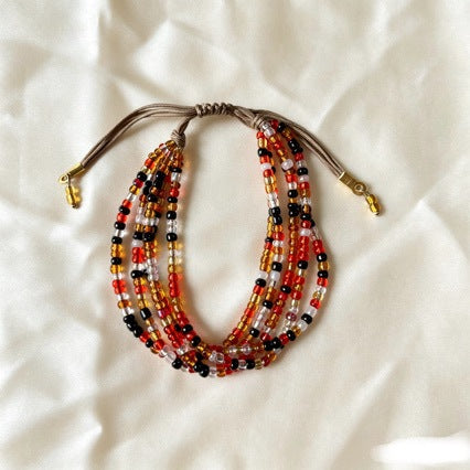 Multilayer Beaded Bracelet Bowlift