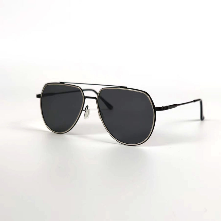 Men's elegant pilot sunglasses with polarizing lenses Bowlift