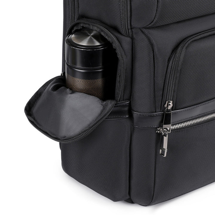 Multi-Compartment Travel Laptop Backpack Bowlift