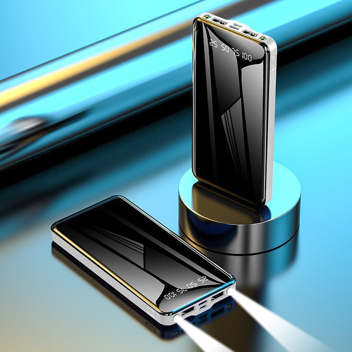 Versatile power bank with fast charging port and digital display Bowlift