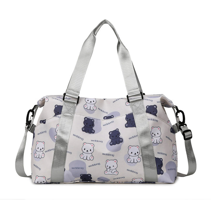 Cute Graphic Design Travel Duffle Bag