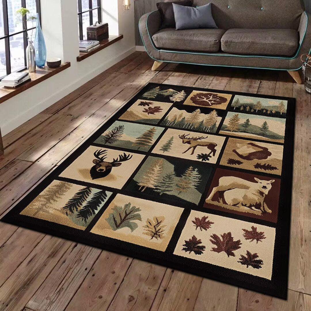 Decorative Area Rug Bowlift