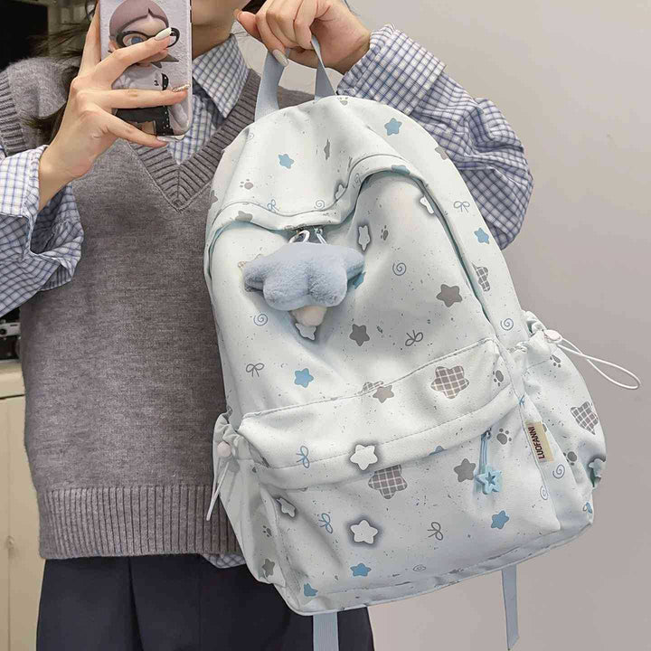 Stylish Galaxy-Themed Backpack Bowlift