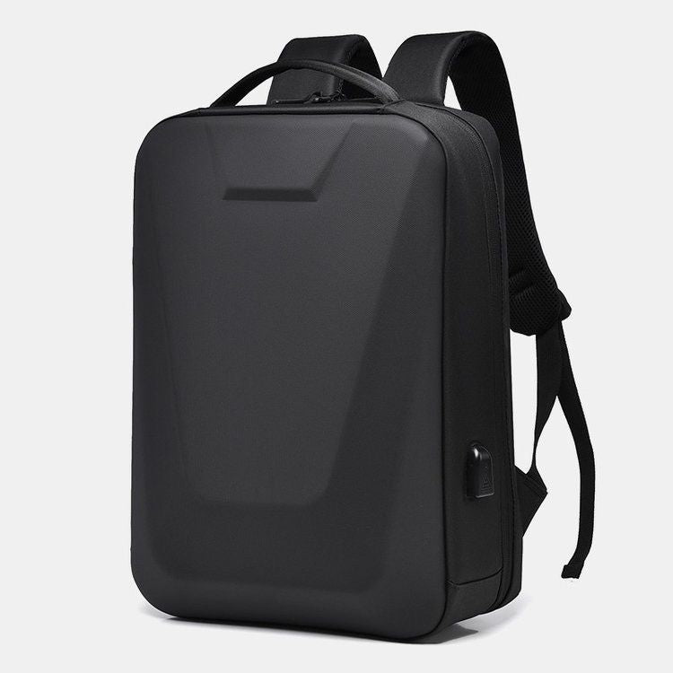 Elegant backpack with innovative hardcase Bowlift