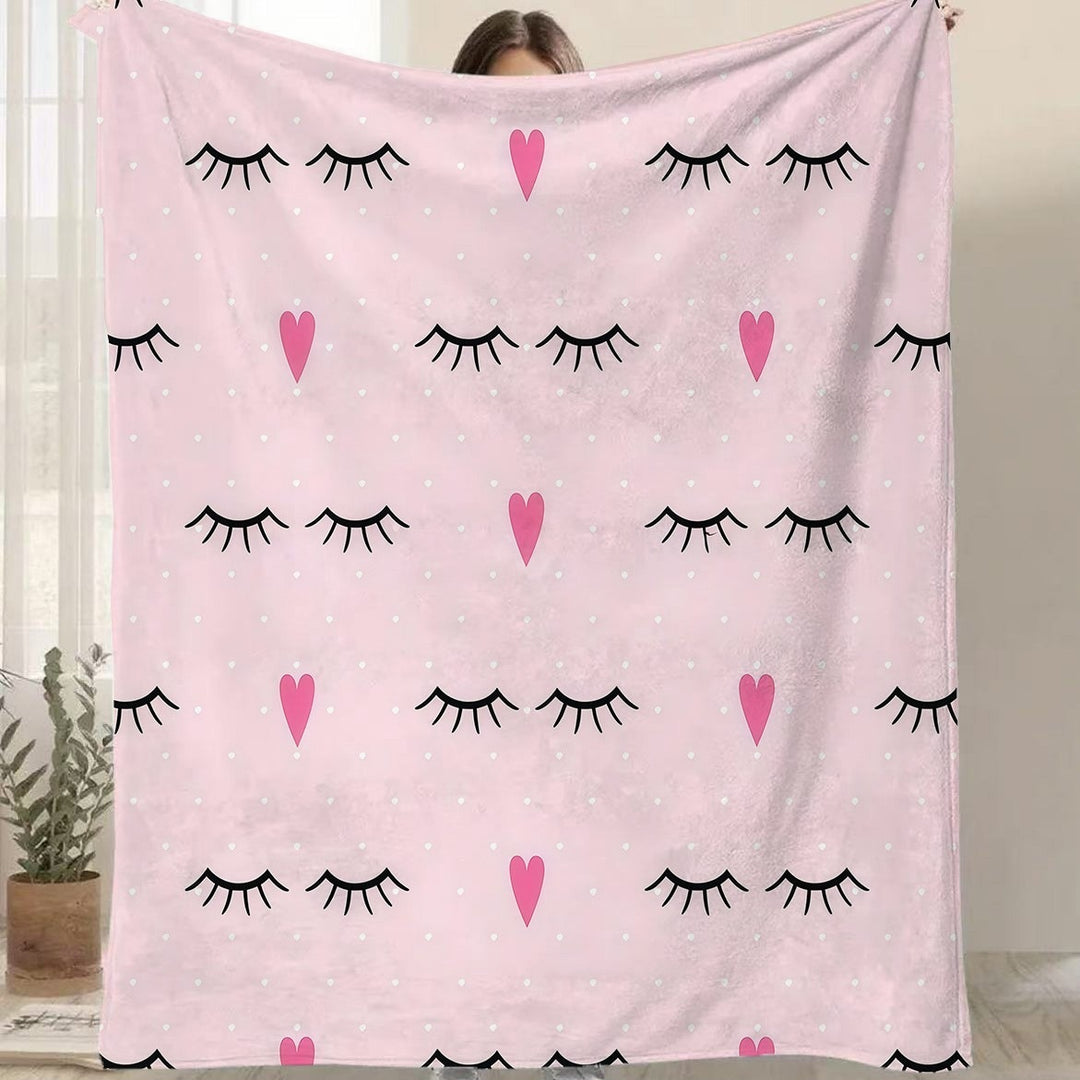 Artistic Patterned Throw Blanket