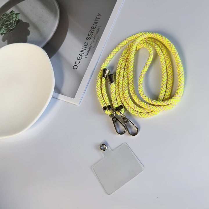 Adjustable Lanyard with Dual Clips Bowlift