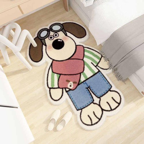 Cartoon-Themed Decorative Area Rug Bowlift