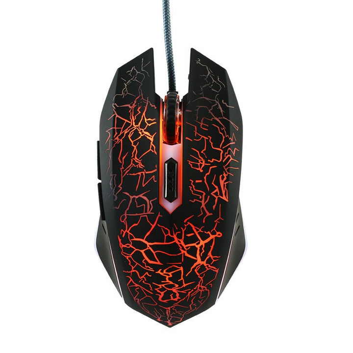 High-Precision Wired Gaming Mouse Bowlift