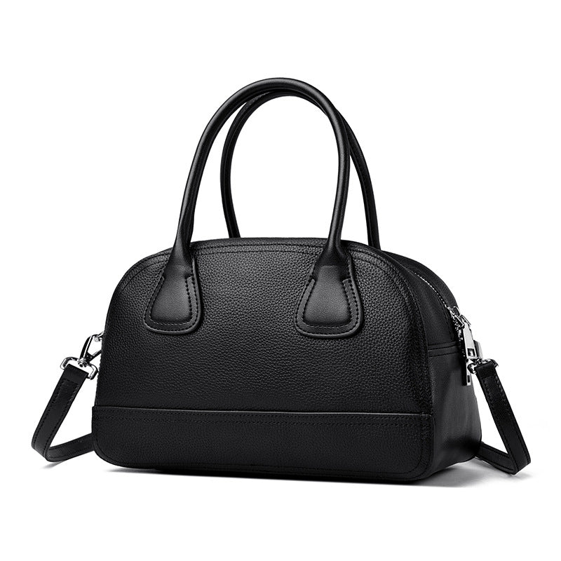Textured Leather Doctor Bag Bowlift