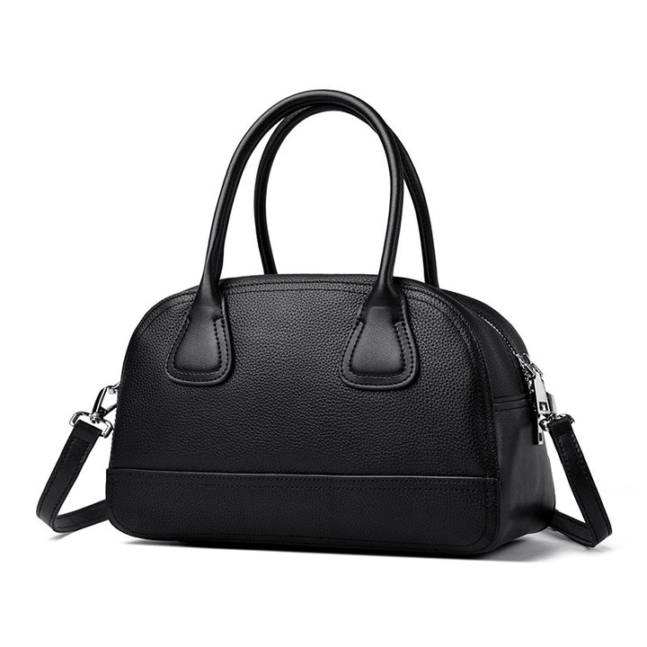 Textured Leather Doctor Bag Bowlift
