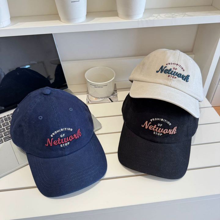 Women's Classic Embroidered Casual Cap Bowlift