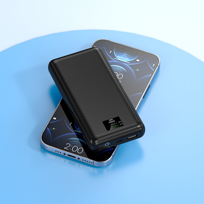 Portable power bank with intuitive LED charge level indicator Bowlift
