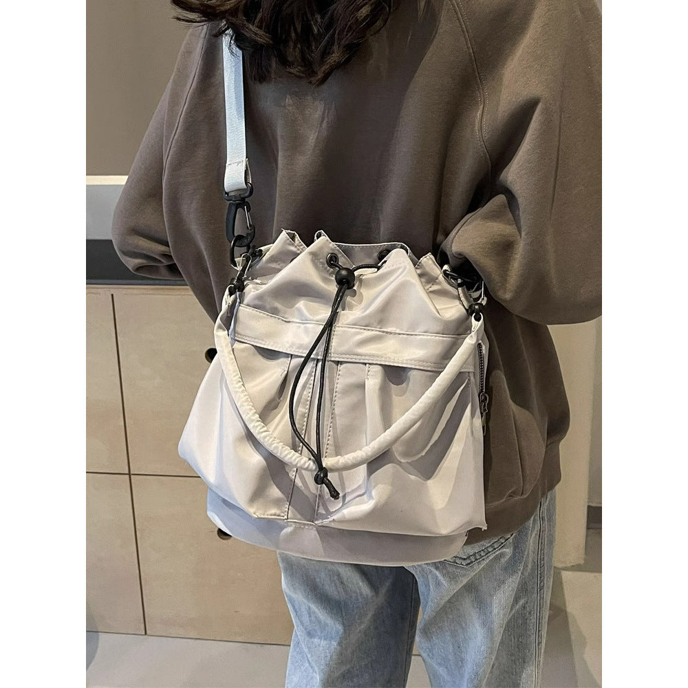 Casual Drawstring Bucket Bag Bowlift