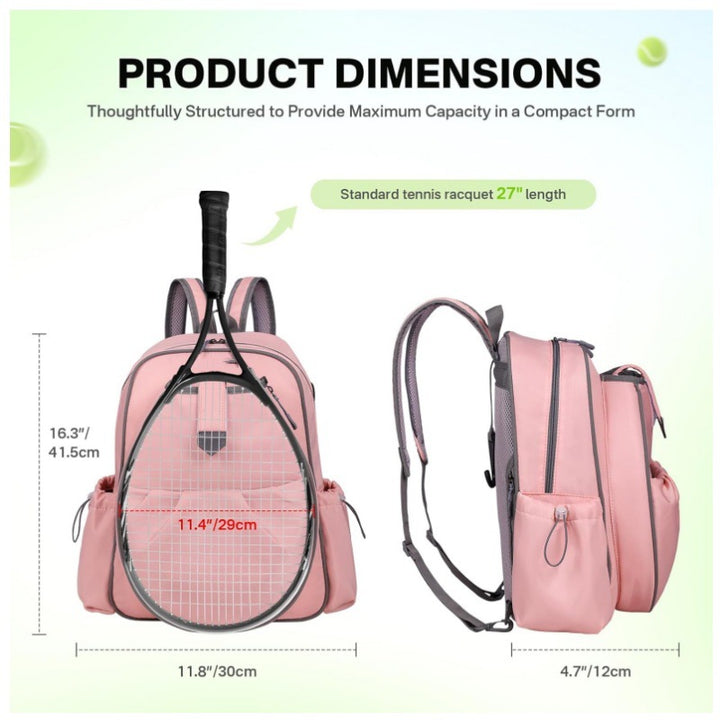 Multifunctional Tennis Backpack Bowlift