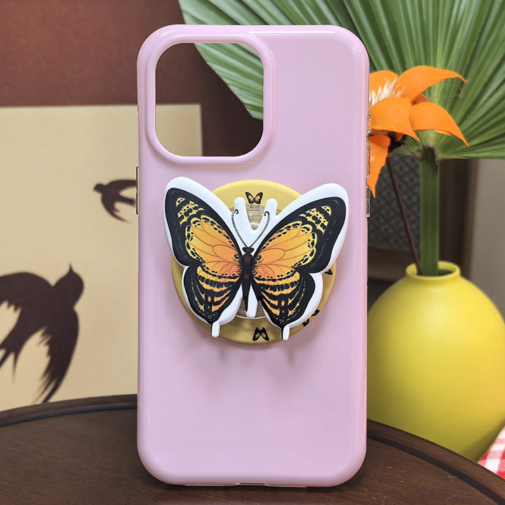 Butterfly-Themed Phone Grip Bowlift