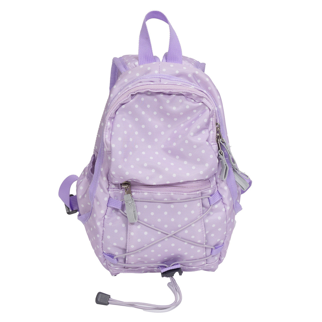 Compact Multi-Purpose Polka Dot Backpack Bowlift