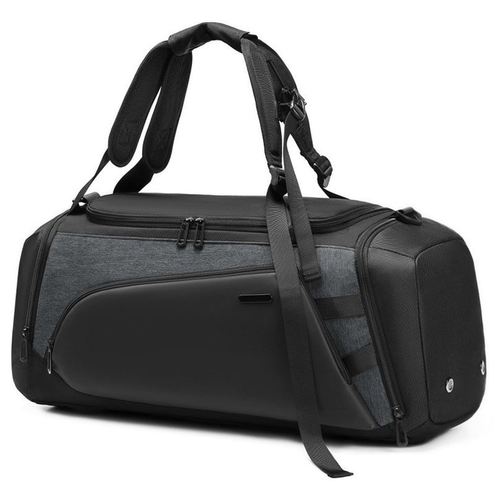 Convertible Travel Duffel Backpack with Shoe Compartment Bowlift