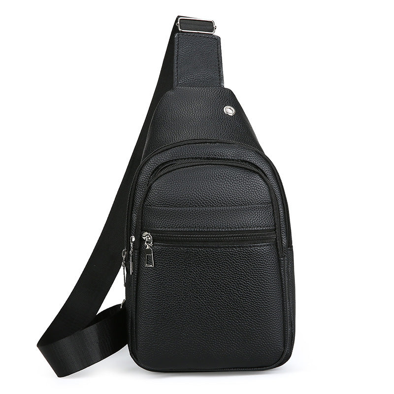 Premium Leather Sling Backpack Bowlift