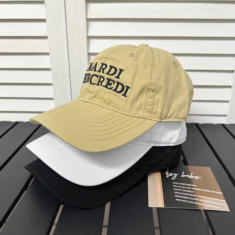 Women's Embroidered Graphic Baseball Cap Bowlift